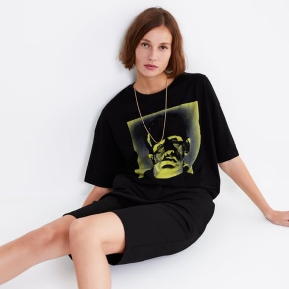 ZARA UNIVERSAL STUDIOS FRANKENSTEIN T-SHIRT - Picture 6 of 6